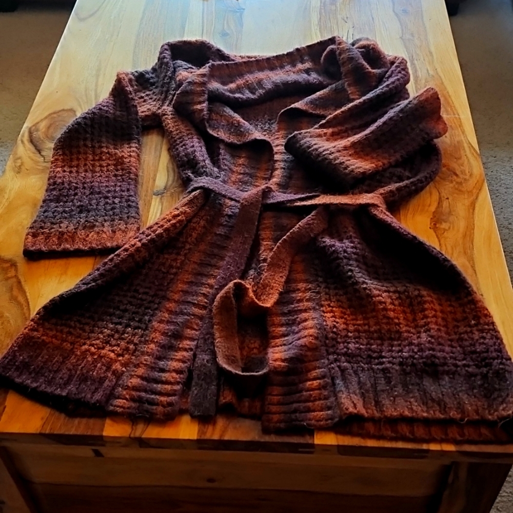 Midlength Cable Sweater